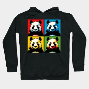 Pop Tense Panda - Funny Panda Art Hoodie